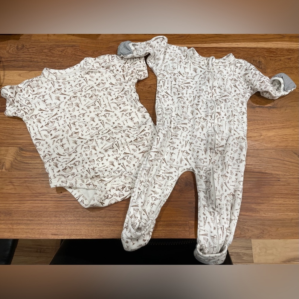 RESERVED LISTING Goumi Garden Zippy and Onesie